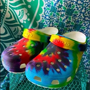 Tie Dye Crocs!